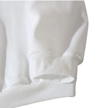 'C'est La Vie' White Hoodie – Cosy Gift For Her Summer Sale, 3 of 5