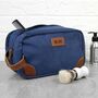 Personalised Deluxe Denim Wash Bag, thumbnail 3 of 9