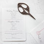 'Love Is The Key' DIY Wedding Invitation Pack, thumbnail 10 of 10