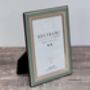 Beltrami Green And Pink Border Photo Frame, thumbnail 1 of 3