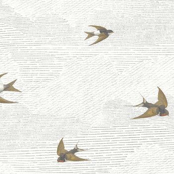 Sweeping Swallows Wallpaper, 3 of 4