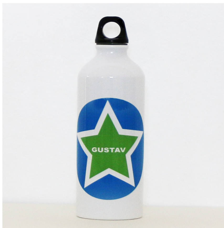 Childrens Personalised Star Water Bottle By Holubolu personalised