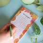 To Do List Pad | Retro Floral, thumbnail 2 of 6