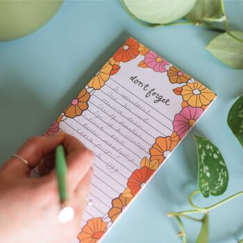 To Do List Pad | Retro Floral, 2 of 6