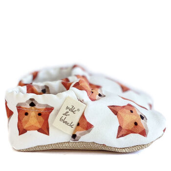 Fox Cotton Slippers For Babies And Toddlers, 3 of 4