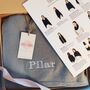 Grey 100% Cashmere Button Poncho Gift Boxed, thumbnail 7 of 7
