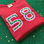 Show Your Age Numbers Birthday T Shirt Top, thumbnail 7 of 7