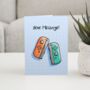 Personalised Gaming Controllers Greeting Card, thumbnail 1 of 2