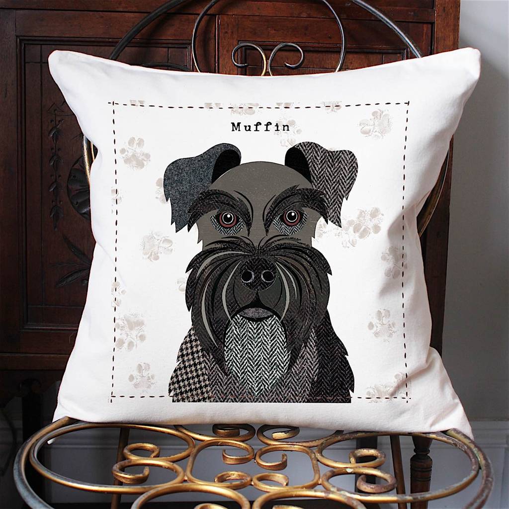 schnauzer cushion