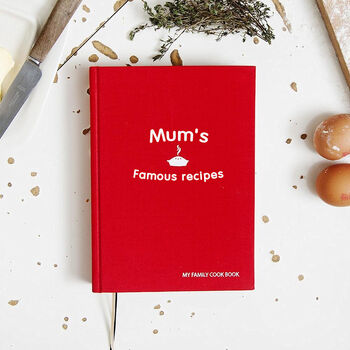 Personalised Family Recipe Cook Book, 2 of 11