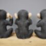 Set Of Three Monkeys Ornaments, thumbnail 2 of 2
