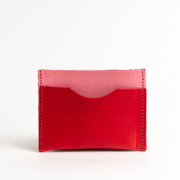 Colour Block Leather Card Wallet, 6 of 11