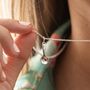 Sterling Silver Spoon Charm Necklace, thumbnail 1 of 6