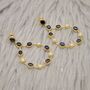 Blue Sapphire And Pearl Hoop Earrings, thumbnail 12 of 12