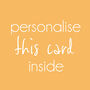 New Home Personalised Greeting Card, thumbnail 5 of 5