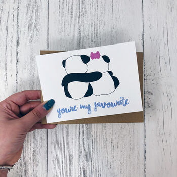 Valentines Card 'You're My Favourite', 4 of 4