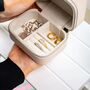 Personalised Star Sign Zodiac Travel Jewellery Box, thumbnail 6 of 11