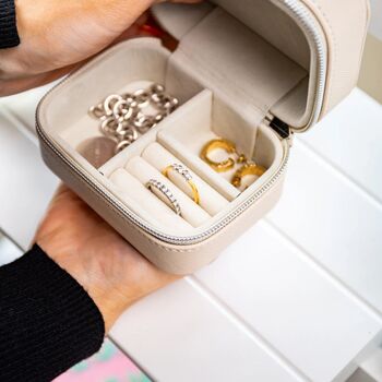 Personalised Star Sign Zodiac Travel Jewellery Box, 6 of 11