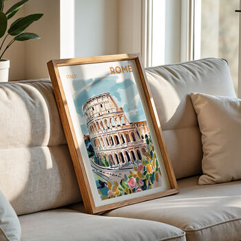 Rome, Italy Travel Poster, 4 of 9