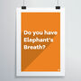 Elephant's Breath Print, thumbnail 2 of 12