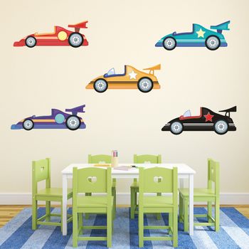Racing Cars Wall Stickers, 2 of 2
