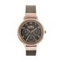 Helmsley Ladies Leather Multidial Watch, thumbnail 8 of 12