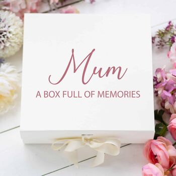 Personalised Memory Box – Choose Your Colour, 2 of 3