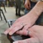 Make Two Hand Forged Wedding Rings At Oldfield Forge, thumbnail 7 of 12