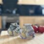 Handmade Porcelain Salt And Pepper Shakers, thumbnail 2 of 4