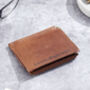 Personalised Leather Money Clip Wallet, thumbnail 2 of 4