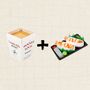 Christmas Gift Bundle Pack:Noodle+One Pair Sushi Socks, thumbnail 4 of 11