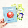 Cricket Tea And Book Gift Set | Cricket Player Gift | Cricket Fan, thumbnail 2 of 10