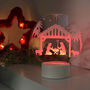 Christmas Nativity Scene LED Light Decoration, thumbnail 8 of 8
