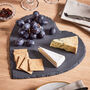 Slate Love Heart Cheese Board Place Mat, thumbnail 1 of 7