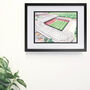 Bristol City Fc Ashton Gate Stadium Art Print, thumbnail 1 of 3