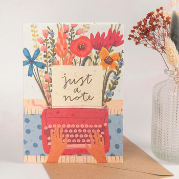 Set Of 10 Seeded Paper Plantable Greetings Cards, 5 of 6