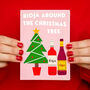 Wine Christmas Card, thumbnail 1 of 4