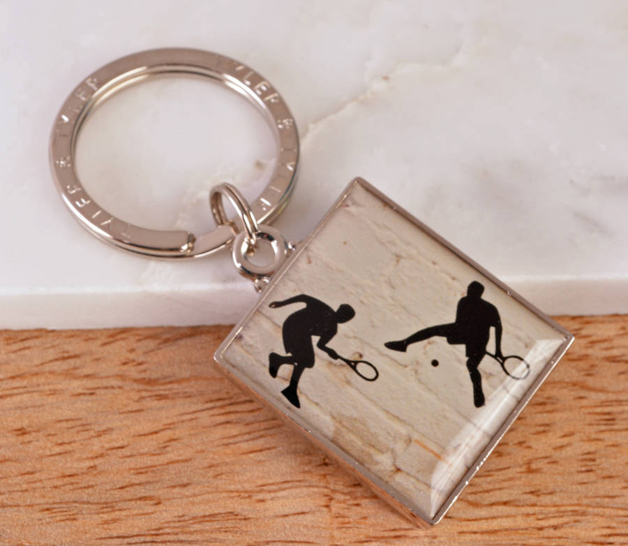 Tennis Keyring By Me And My Sport | notonthehighstreet.com