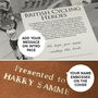 Cycling Personalised UK Sports Gift Newspaper Book, thumbnail 11 of 12