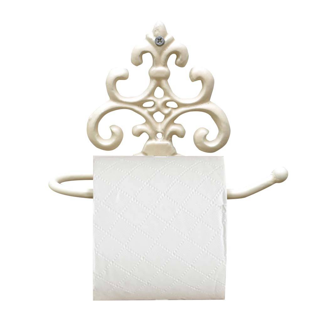 Ivory Cast Iron Bathroom Toilet Roll Holder By Dibor