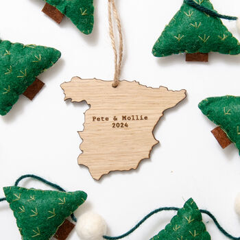 Personalised Country Ornament, 11 of 12