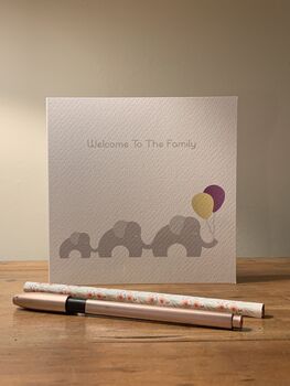 Welcome To The Family Baby/Adoption Card, 2 of 2