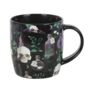 Gothic Skull Print Mug – Spooky Coffee And Tea Cup, thumbnail 2 of 3