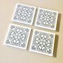 Set Of Four Scandi Coasters ~ Boxed, thumbnail 6 of 7
