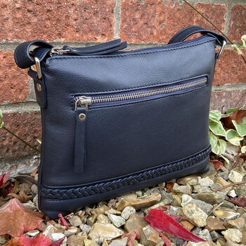 Genuine Leather Small Shoulder Bag, Cross Body Bag, 2 of 4