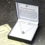 Sterling Silver Meteorite Sphere Necklace, thumbnail 4 of 4
