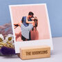 Personalised Couples Wooden Photo Holder, thumbnail 1 of 2