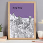 Personalised Hong Kong Print, thumbnail 6 of 10