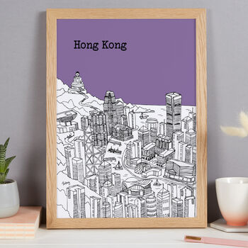 Personalised Hong Kong Print, 6 of 10
