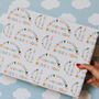 Personalised Rainbow Type Happy Birthday Wrapping Paper, thumbnail 4 of 4